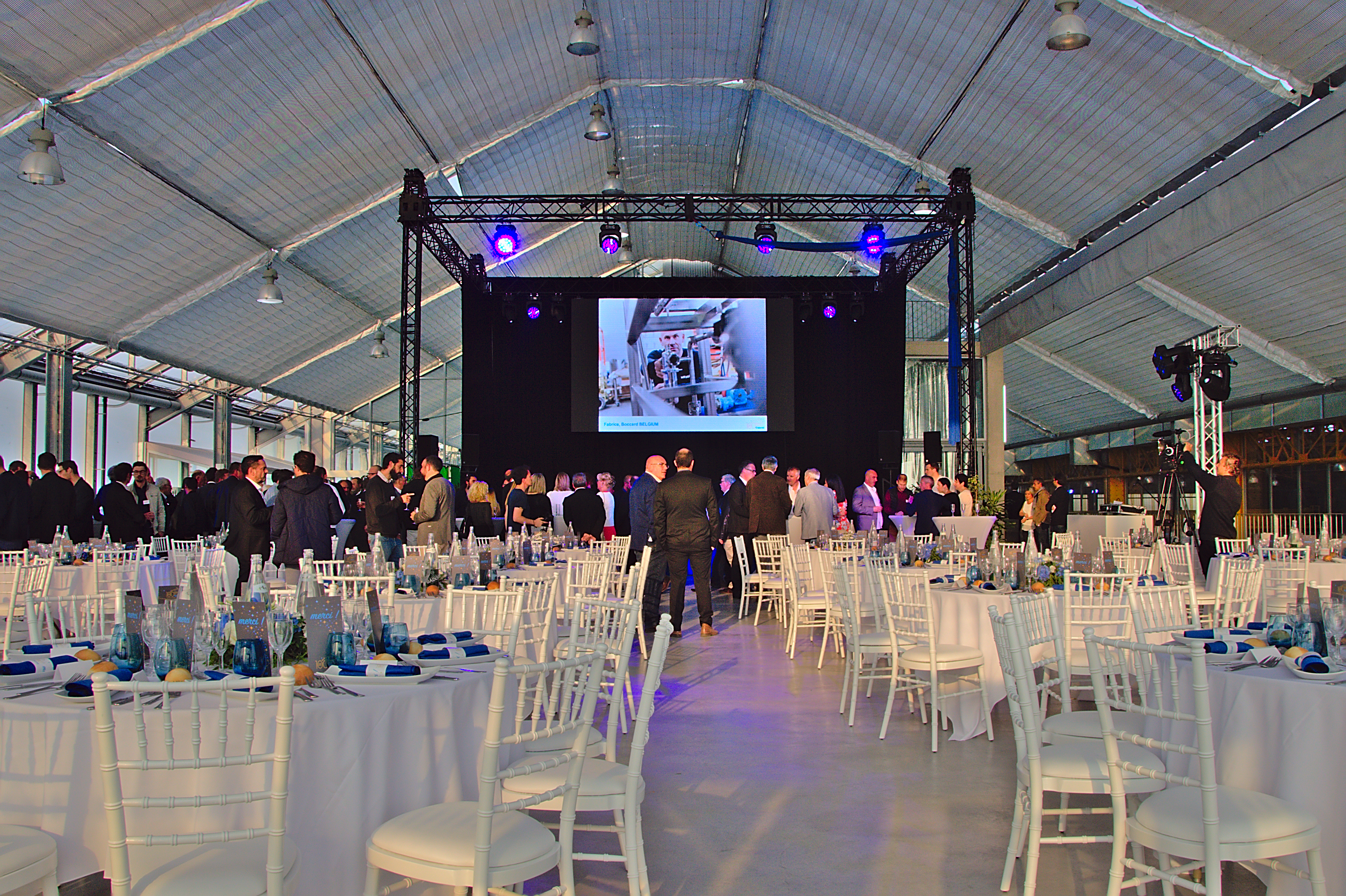 Magnifique soirée à l’occasion des 100 ans de la société Boccard au FRAC à Dunke