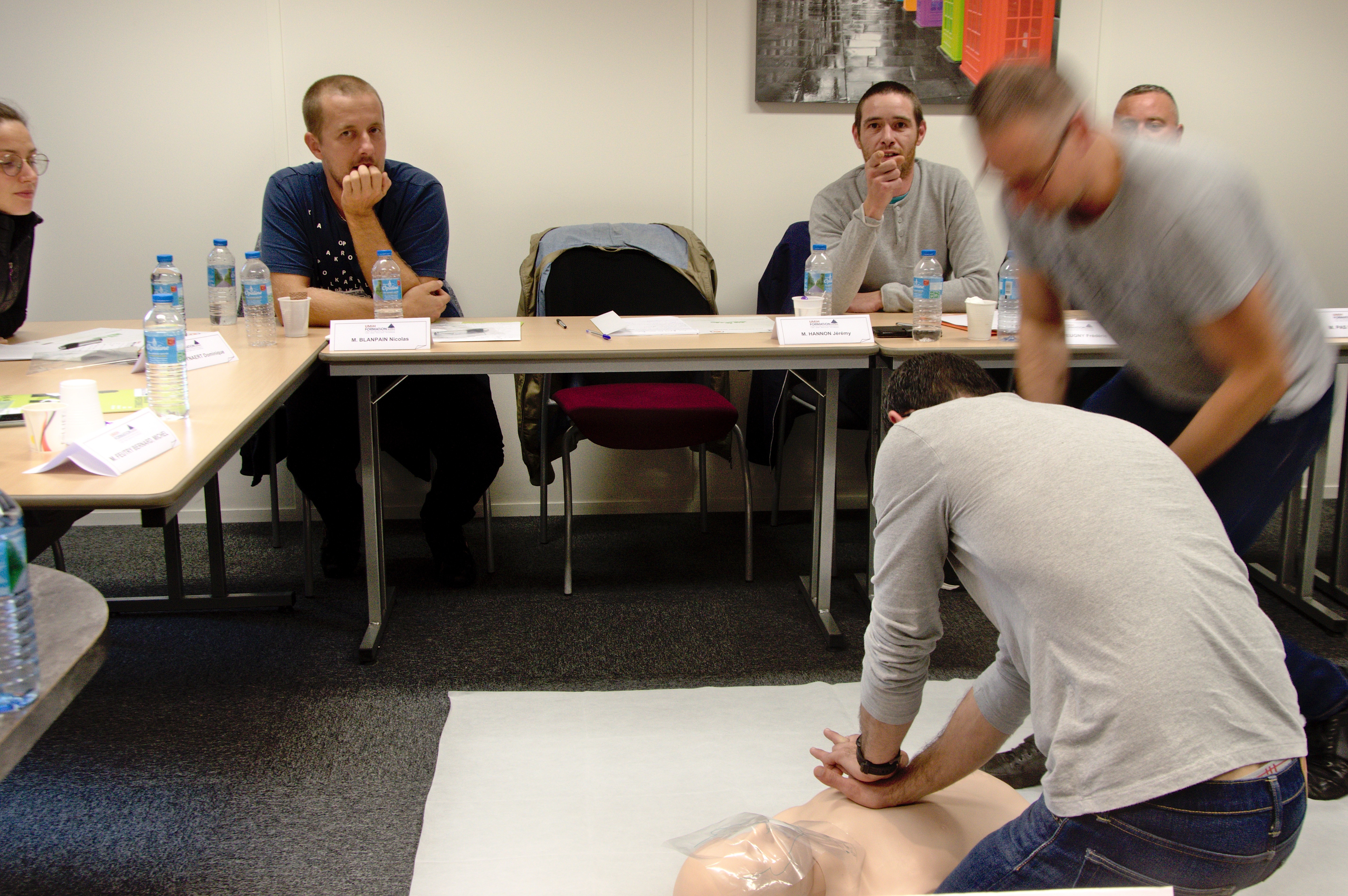 Formation d'une partie de nos équipes en tant que Sauveteurs Secouristes au Trav