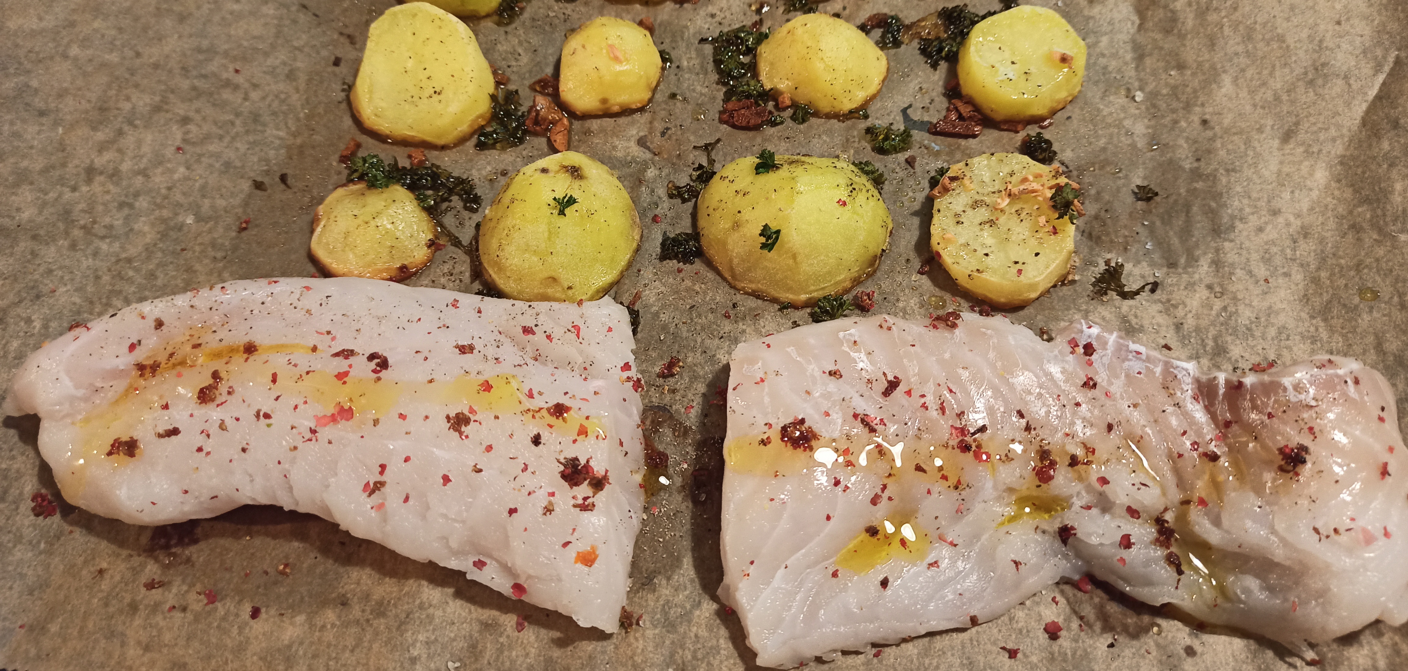Cabillaud & les patates