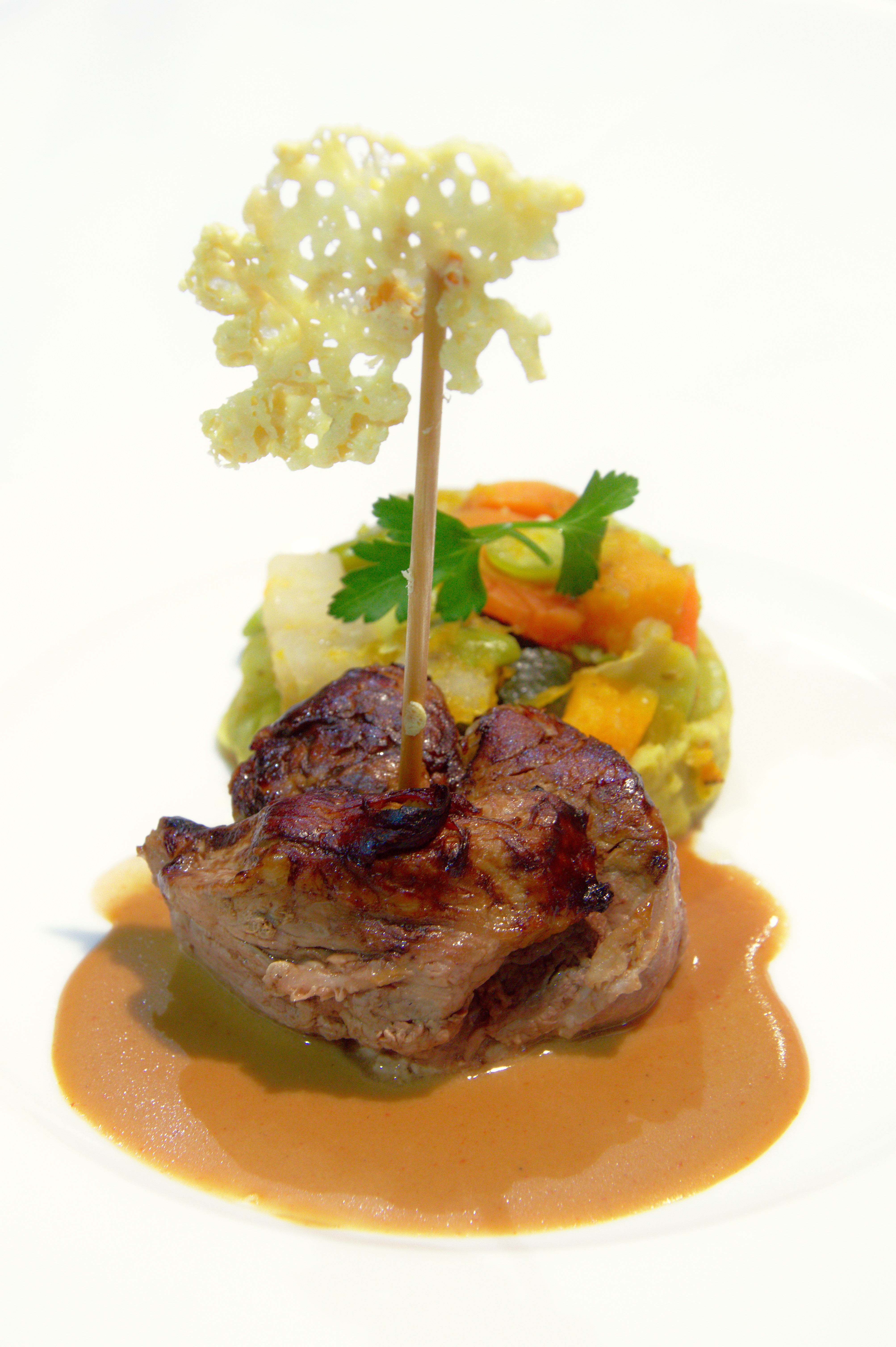 Noix de veau à la chicorée - Assises de l'Energie 2019 - Dunkerque Kursaal Palais des congrès