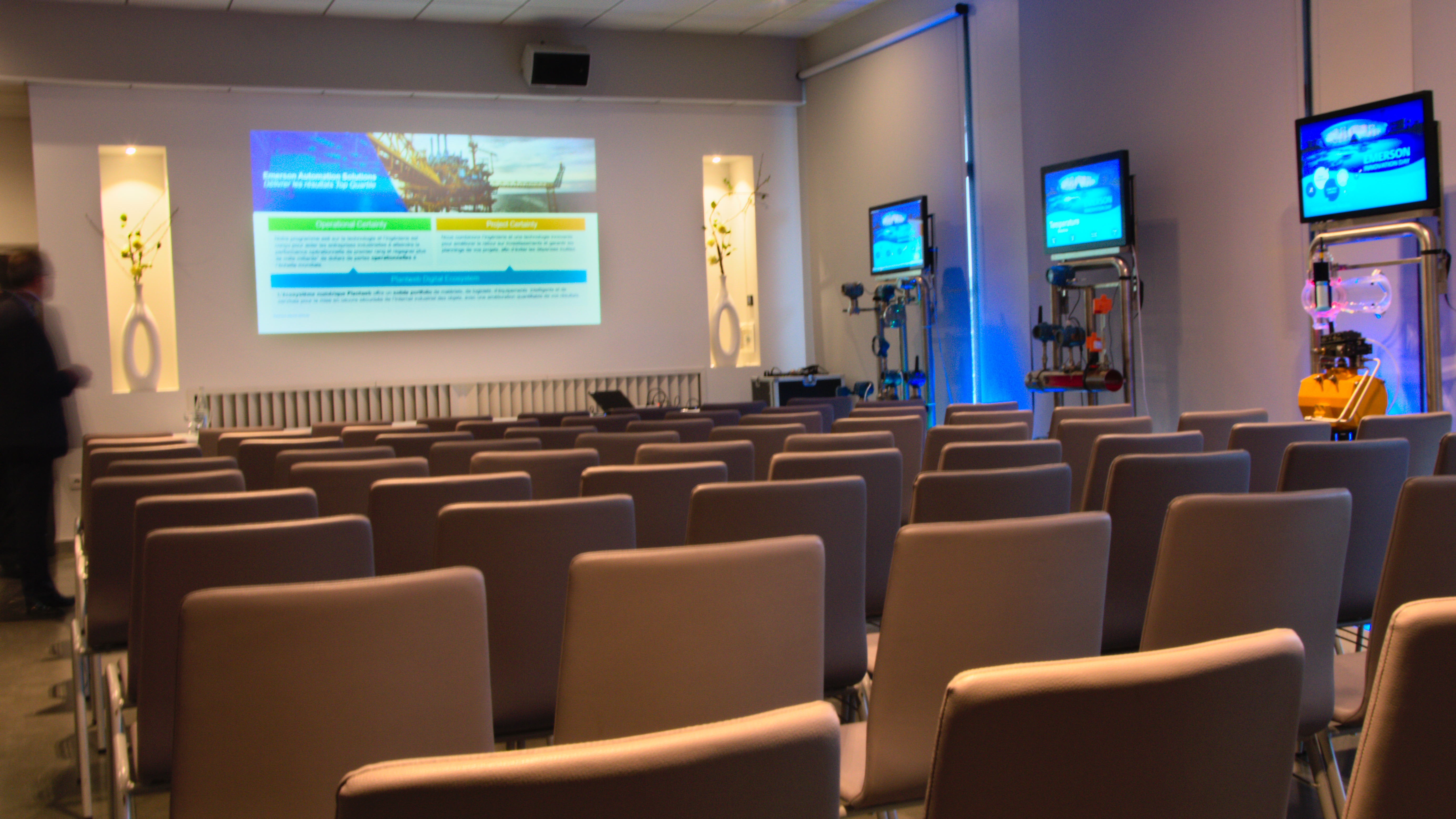 Villa Blanche en mode Modulable pour le colloque Innovation Day d’Emerson