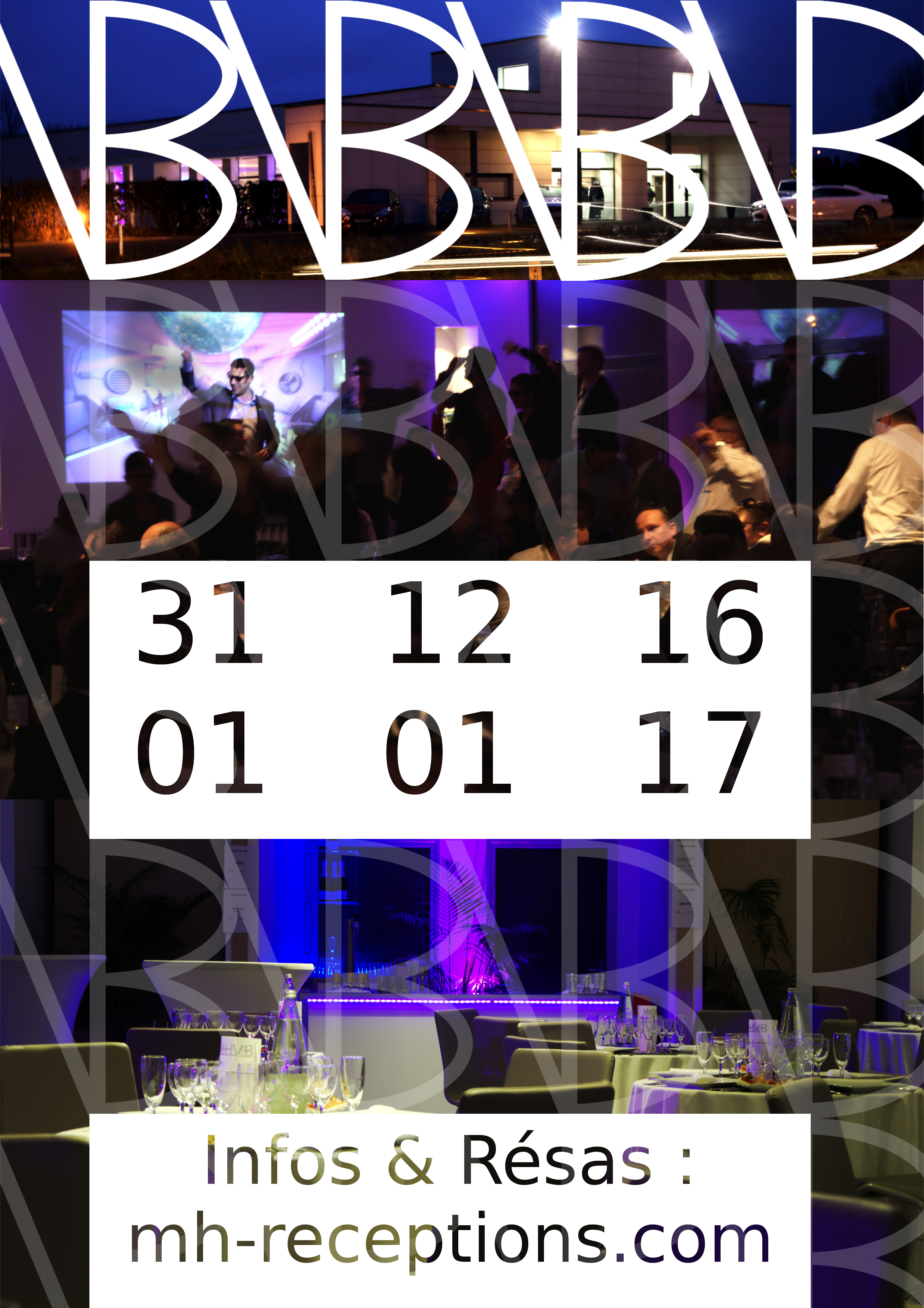 Belle soirée de nouvel an pour cette nouvelle année 2017 !
