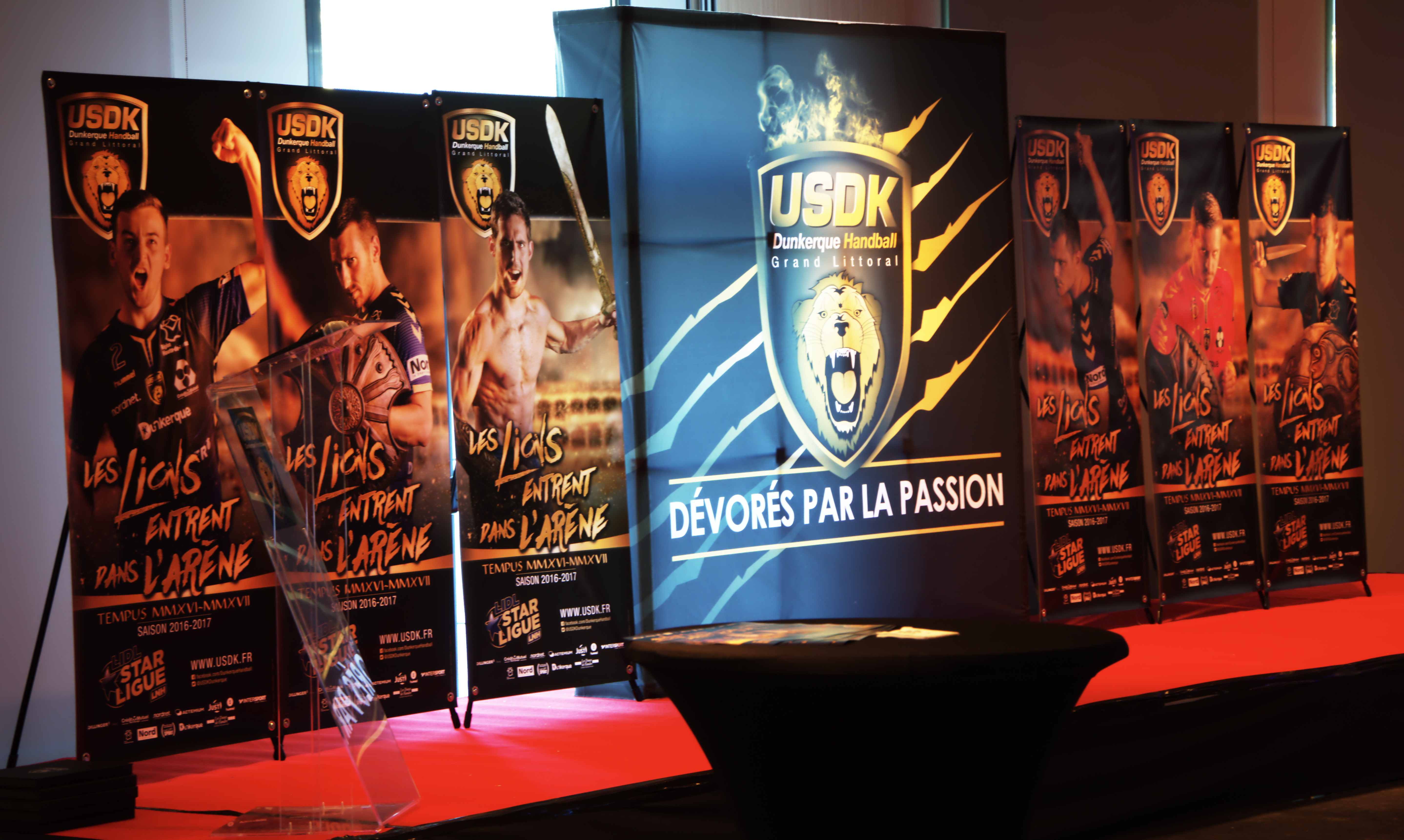 Cocktail de présentation de l'équipe USDK à Villa Blanche