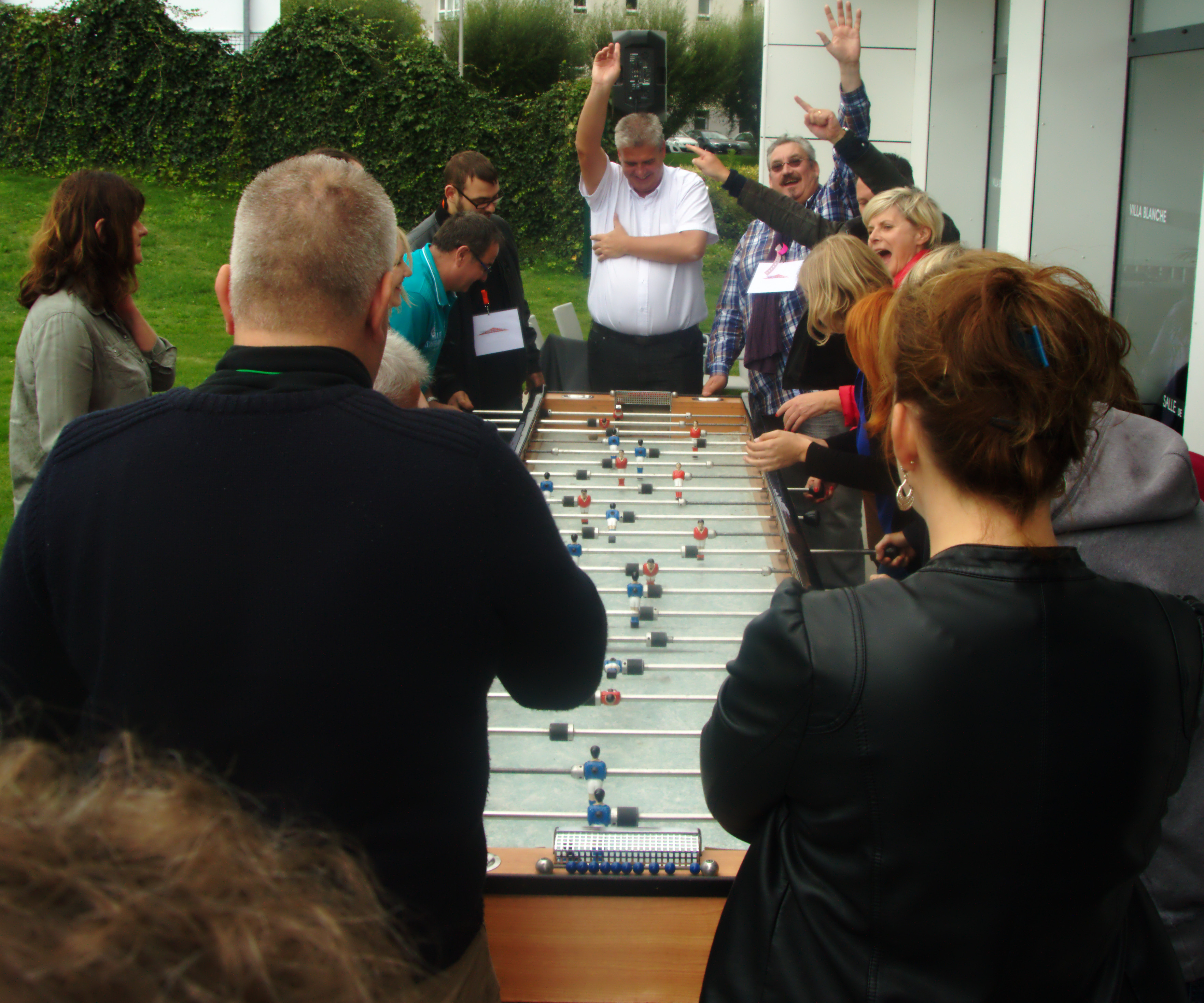 Séminaire d'une entreprise dunkerquoise à Villa Blanche
